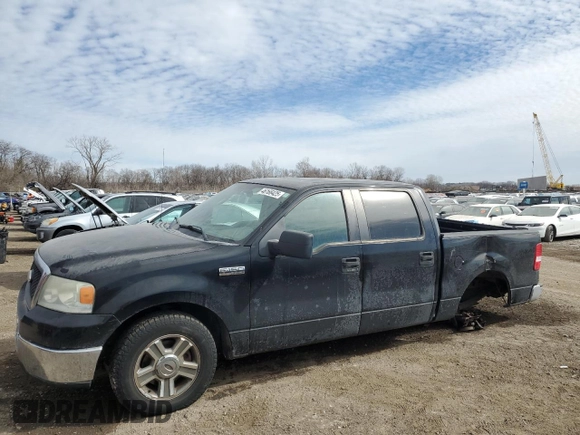 2007 Ford F-150 XLT with VIN 1FTRW12WX7FA85403, listed as a Copart auction lot 46166425 with 246,568 mi miles and Salvage Title. Bid and sale history available at carsss.com. Image 1.