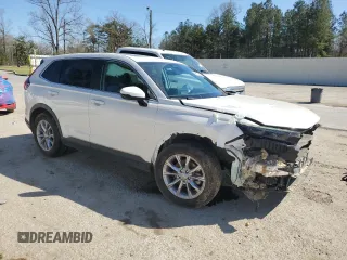 2024 Honda CR-V EX-L with VIN 2HKRS3H75RH316479, listed as a Copart auction lot 48121225 with 26,396 mi miles and Salvage Title. Bid and sale history available at DreamBid. Image 4.
