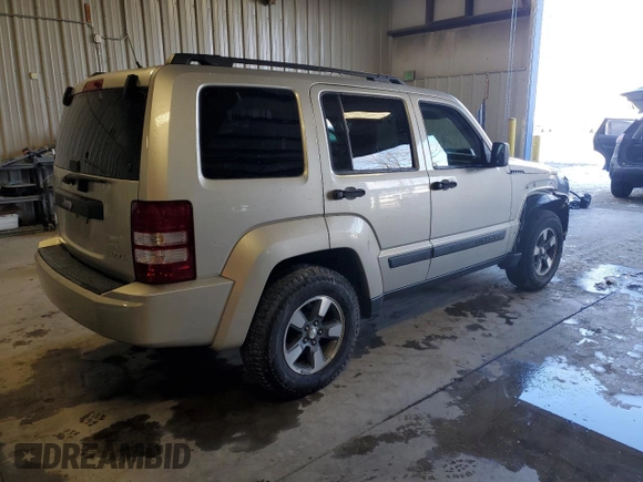 2008 Jeep Liberty Sport z VIN 1J8GN28K08W154534, wystawiony jako Copart lot #44193035 z przebiegiem 161 004 mil mil oraz Szkoda całkowita • Salvage title. Historia ofert i sprzedaży dostępna na DreamBid. Obrazek 3.