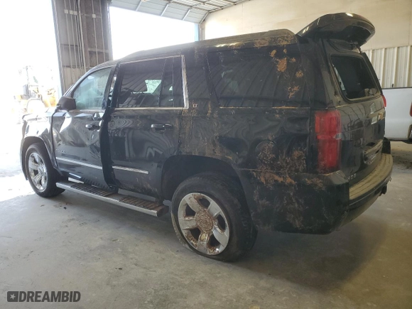 2018 Chevrolet Tahoe LT with VIN 1GNSKBKC3JR144877, listed as a Copart auction lot 48708315 with 92,702 mi miles and Salvage Title. Bid and sale history available at carsss.com. Image 2.