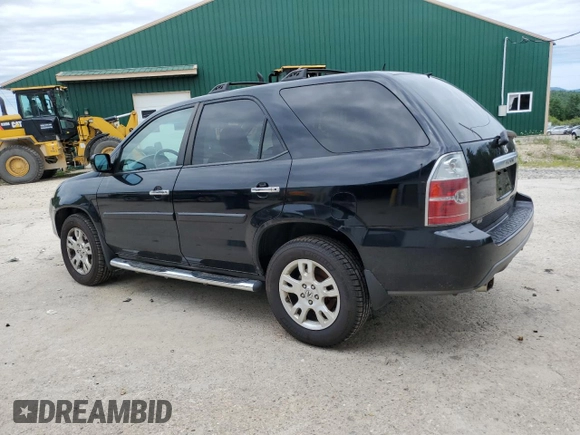 2006 Acura MDX Touring w/Navi with VIN 2HNYD18816H539524, listed as a Copart auction lot 66068274 with 132,193 mi miles and Salvage Title. Bid and sale history available at carsss.com. Image 2.