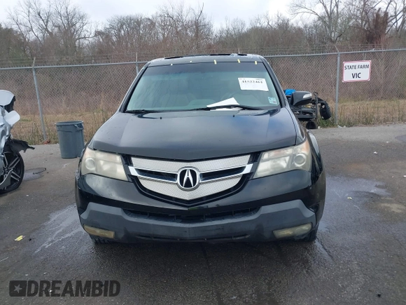 2009 Acura MDX Tech Pkg with VIN 2HNYD28699H530837, listed as a IAAI auction lot 41522461 with 1 mi miles. Bid and sale history available at carsss.com. Image 12.
