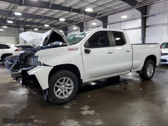 2019 Chevrolet Silverado 1500 LT with VIN 1GCRYDED9KZ213515, listed as a Copart auction lot 49980925 with 103,773 mi miles and Salvage Title. Bid and sale history available at carsss.com. Image 1.