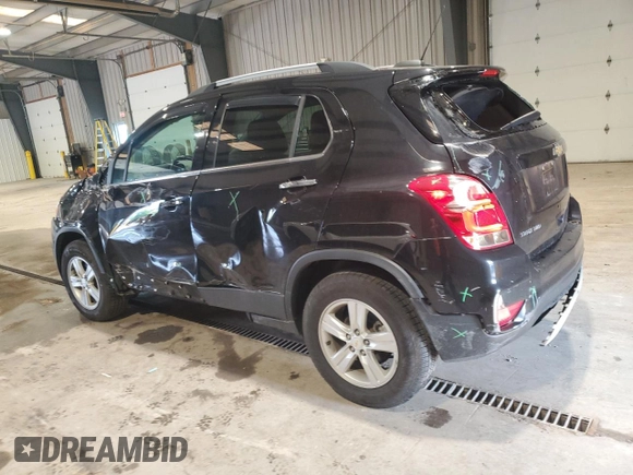 2020 Chevrolet Trax LT with VIN KL7CJPSB2LB055282, listed as a Copart auction lot 60467555 with 21,921 mi miles and Salvage title. Bid and sale history available at DreamBid. Image 2.