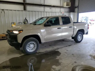 2024 Chevrolet Colorado 2WD Work Truck with VIN 1GCGSBEC8R1195005, listed as a Copart auction lot 52358615 with 11,677 mi miles and Clean Title. Bid and sale history available at carsss.com. Image 1.