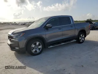 2024 Honda Ridgeline RTL с VIN 5FPYK3F57RB028966, выставлен на аукционе Copart как лот 60211885 с пробегом 10 963 миль миль и Списание • Salvage title. История ставок и продаж доступна на DreamBid. Изображение 1.
