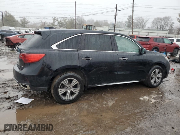 2019 Acura MDX with VIN 5J8YD4H34KL037360, listed as a Copart auction lot 44681835 with 86,304 mi miles and Salvage Title. Bid and sale history available at carsss.com. Image 3.