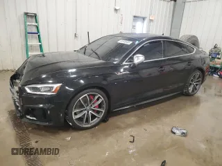 2018 Audi S5 Sportback Prestige z VIN WAUC4CF53JA063897, wystawiony jako Copart lot #44948495 z przebiegiem 92 370 mil mil oraz Tytuł czysty. Historia ofert i sprzedaży dostępna na DreamBid. Obrazek 1.