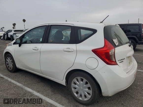 2014 Nissan Note SV with VIN 3N1CE2CP5EL406503, listed as a Copart auction lot 63623855 with 160,389 mi miles and Clean title. Bid and sale history available at DreamBid. Image 2.