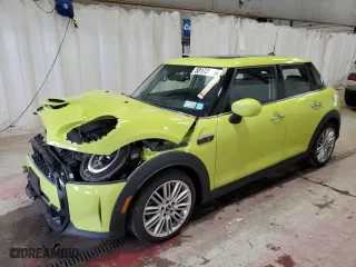 2024 MINI Hardtop 4 Door Cooper S with VIN WMW53DK08R2W05612, listed as a Copart auction lot 50173525 with 3,299 mi miles and Salvage Title. Bid and sale history available at carsss.com. Image 1.