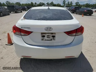 2013 Hyundai Elantra Limited PZEV with VIN 5NPDH4AE3DH192339, listed as a Copart auction lot 67234654 with 154,153 mi miles and Clean Title. Bid and sale history available at carsss.com. Image 6.