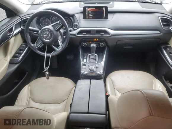 2017 Mazda CX-9 Touring with VIN JM3TCBCY0H0133586, listed as a Copart auction lot 50993075 with 103,125 mi miles and Salvage title. Bid and sale history available at DreamBid. Image 8.