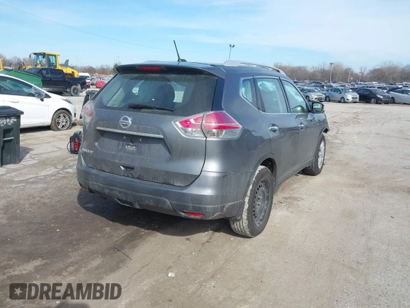 2016 Nissan Rogue SV with VIN 5N1AT2MT4GC880023, listed as a IAAI auction lot 41770822 with 174,843 mi miles. Bid and sale history available at carsss.com. Image 4.