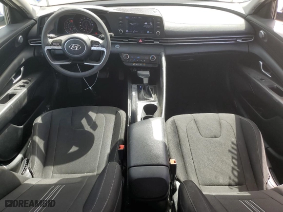 2021 Hyundai Elantra SEL with VIN 5NPLM4AG0MH032699, listed as a Copart auction lot 48400045 with 49,216 mi miles and Salvage Title. Bid and sale history available at carsss.com. Image 8.