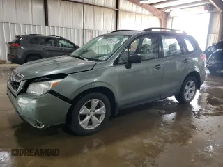 2015 Subaru Forester 2.5i with VIN JF2SJABC0FH511979, listed as a Copart auction lot 63835135 with 111,593 mi miles and Salvage title. Bid and sale history available at DreamBid. Image 1.