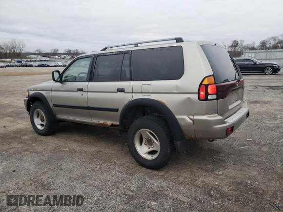 2001 Mitsubishi Montero ES z VIN JA4MT21H41P050234, wystawiony jako Copart lot #79230664 z przebiegiem 161 207 mil mil oraz Czysty tytuł • Clean title. Historia ofert i sprzedaży dostępna na DreamBid. Obrazek 2.
