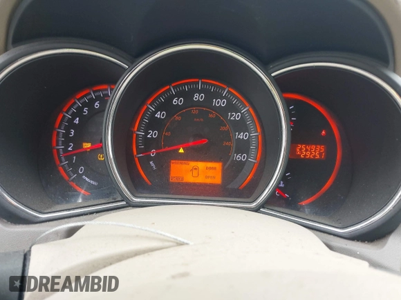 2010 Nissan Murano SL with VIN JN8AZ1MW9AW123166, listed as a IAAI auction lot 42096111 with 254,935 mi miles. Bid and sale history available at carsss.com. Image 7.
