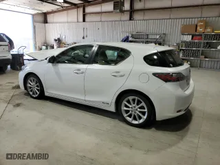 2013 Lexus CT 200h Hybrid with VIN JTHKD5BH9D2162036, listed as a Copart auction lot 52280885 with 135,415 mi miles and Salvage Title. Bid and sale history available at carsss.com. Image 2.