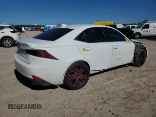 2015 Lexus IS 350 with VIN JTHCE1D21F5009056, listed as a Copart auction lot 80778364 with 81,496 mi miles and Salvage Title. Bid and sale history available at carsss.com. Image 3.
