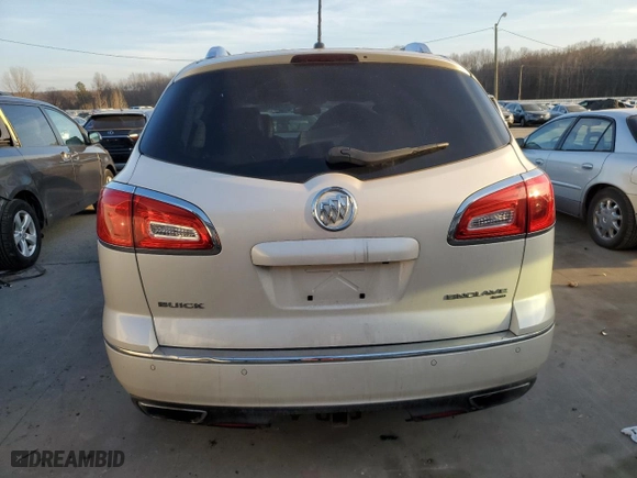 2013 Buick Enclave Premium with VIN 5GAKVDKD9DJ141958, listed as a Copart auction lot 42149555 with 134,057 mi miles and Salvage Title. Bid and sale history available at carsss.com. Image 6.