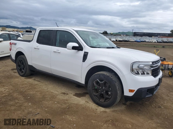 2022 Ford Maverick XL with VIN 3FTTW8F9XNRA69267, listed as a Copart auction lot 48227745 with 15,628 mi miles and Salvage Title. Bid and sale history available at DreamBid. Image 4.