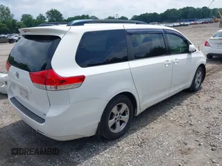 2013 Toyota Sienna LE AAS with VIN 5TDKK3DC6DS351233, listed as a IAAI auction lot 42652981 with 385,791 mi miles and . Bid and sale history available at DreamBid. Image 4.