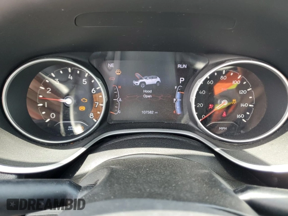 2020 Jeep Compass High Altitude z VIN 3C4NJDCB3LT123497, wystawiony jako Copart lot #59130385 z przebiegiem 107 582 mil mil oraz Czysty tytuł • Clean title. Historia ofert i sprzedaży dostępna na DreamBid. Obrazek 9.