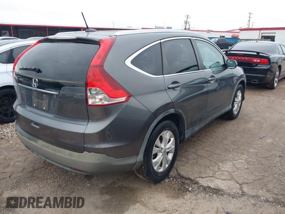 2012 Honda CR-V EX-L with VIN 5J6RM3H73CL022649, listed as a IAAI auction lot 42113930 with 127,625 mi miles. Bid and sale history available at carsss.com. Image 4.