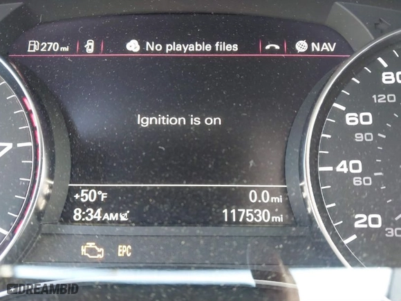 2012 Audi A6 3.0T Prestige with VIN WAUJGAFC4CN048421, listed as a IAAI auction lot 41700421 with 117,530 mi miles. Bid and sale history available at carsss.com. Image 7.