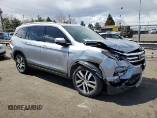 2016 Honda Pilot Elite with VIN 5FNYF6H05GB120106, listed as a Copart auction lot 49559524 with 104,682 mi miles and Salvage Title. Bid and sale history available at carsss.com. Image 4.