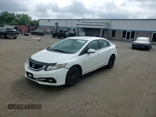2015 Honda Civic EX-L z VIN 19XFB2F96FE228512, wystawiony jako Copart lot #59055235 z przebiegiem 94 397 mil mil oraz Szkoda całkowita • Salvage title. Historia ofert i sprzedaży dostępna na DreamBid. Obrazek 13.