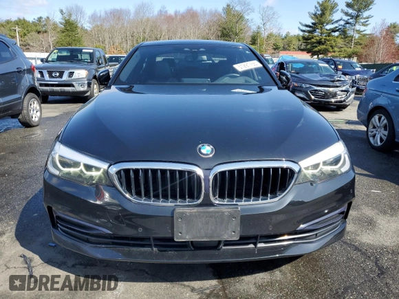 2019 BMW 5 Series 530i xDrive with VIN WBAJA7C54KWW23037, listed as a Copart auction lot 51291755 with 23,456 mi miles and Salvage Title. Bid and sale history available at DreamBid. Image 5.