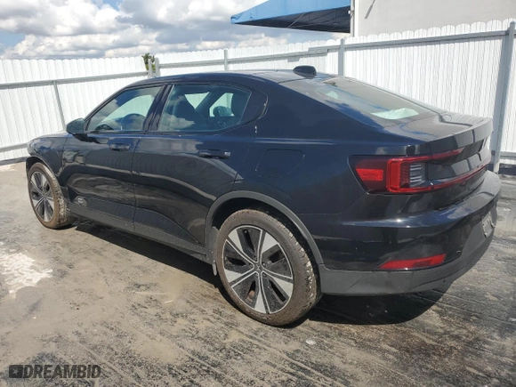 2023 Polestar 2 with VIN YSMED3KA7PL123051, listed as a Copart auction lot 72690444 with 43,809 mi miles and Non Repairable. Bid and sale history available at carsss.com. Image 2.