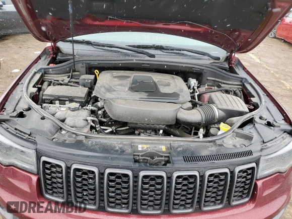 2021 Jeep Grand Cherokee Limited X with VIN 1C4RJFBG5MC801352, listed as a Copart auction lot 48325285 with 34,435 mi miles and Clean title. Bid and sale history available at DreamBid. Image 12.