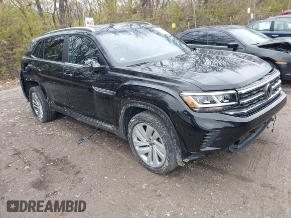 2023 Volkswagen Atlas SE z VIN 1V2HE2CA1PC210232, wystawiony jako IAAI lot #40966039 z przebiegiem 4 064 mil mil oraz . Historia ofert i sprzedaży dostępna na DreamBid. Obrazek 1.