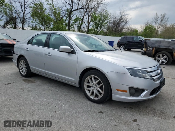 2010 Ford Fusion SEL with VIN 3FAHP0JA9AR332208, listed as a Copart auction lot 53726425 with 214,015 mi miles and Salvage Title. Bid and sale history available at carsss.com. Image 4.
