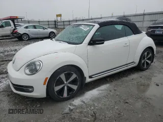2013 Volkswagen Beetle with VIN 3VW8A7AT5DM811357, listed as a Copart auction lot 43783675 with Not Provided miles and Salvage Title. Bid and sale history available at DreamBid. Image 1.