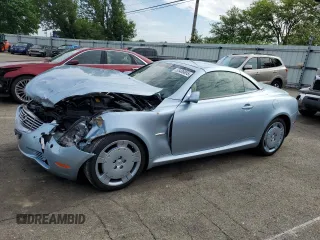 2004 Lexus SC 430 z VIN JTHFN48Y740049567, wystawiony jako Copart lot #55408855 z przebiegiem Nie podano mil oraz Szkoda całkowita • Salvage title. Historia ofert i sprzedaży dostępna na DreamBid. Obrazek 1.