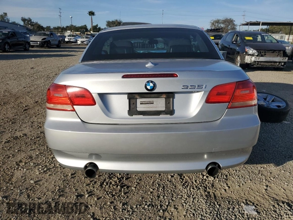 2007 BMW 3 Series 335i with VIN WBAWL73587PX50889, listed as a Copart auction lot 85985264 with 120,312 mi miles and Salvage Title. Bid and sale history available at carsss.com. Image 6.