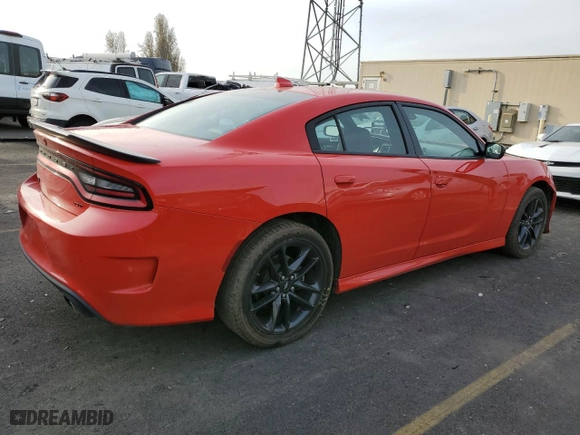 2022 Dodge Charger GT with VIN 2C3CDXMG9NH241144, listed as a Copart auction lot 80649783 with 16,818 mi miles and Non Repairable. Bid and sale history available at carsss.com. Image 3.