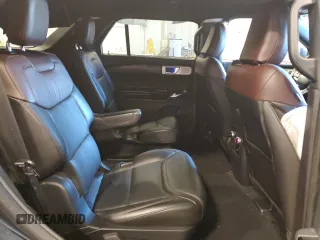 2022 Ford Explorer Platinum with VIN 1FM5K8HC1NGB67474, listed as a Copart auction lot 87109604 with 49,117 mi miles and Salvage Title. Bid and sale history available at carsss.com. Image 11.