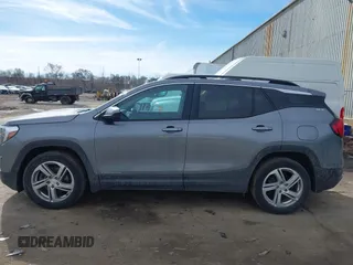 2018 GMC Terrain SLE with VIN 3GKALMEX1JL341070, listed as a IAAI auction lot 41692565 with 128,677 mi miles. Bid and sale history available at carsss.com. Image 14.