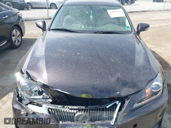 2012 Lexus IS 250 with VIN JTHCF5C28C5058353, listed as a IAAI auction lot 42096615 with 147,223 mi miles and . Bid and sale history available at DreamBid. Image 10.