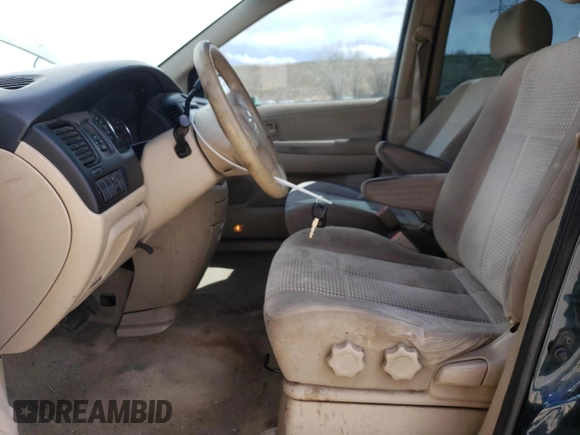 2004 Mazda MPV LX with VIN JM3LW28A740501128, listed as a Copart auction lot 48497405 with 277,365 mi miles and Salvage Title. Bid and sale history available at carsss.com. Image 7.