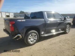 2023 Chevrolet Silverado 1500 LTZ with VIN 2GCUDGED5P1123754, listed as a Copart auction lot 42616625 with 33,433 mi miles and Salvage Title. Bid and sale history available at carsss.com. Image 3.