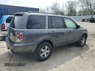 2008 Honda Pilot EX-L with VIN 5FNYF18598B017593, listed as a Copart auction lot 54671415 with 217,881 mi miles and Non Repairable. Bid and sale history available at DreamBid. Image 3.