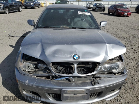2006 BMW 3 Series 330Ci with VIN WBABD53476PL17585, listed as a Copart auction lot 62957774 with 171,401 mi miles and Salvage Title. Bid and sale history available at carsss.com. Image 5.