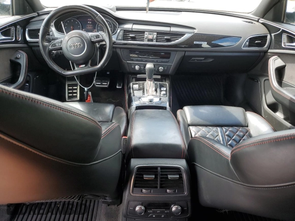 2017 Audi A6 Competition Prestige with VIN WAUF3AFC5HN024251, listed as a Copart auction lot 56837374 with 67,650 mi miles and Non Repairable. Bid and sale history available at carsss.com. Image 8.