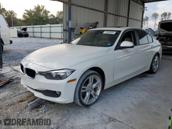 2015 BMW 3 Series 328d with VIN WBA3D3C59FK158079, listed as a Copart auction lot 72954284 with 133,162 mi miles and Salvage title. Bid and sale history available at DreamBid. Image 1.