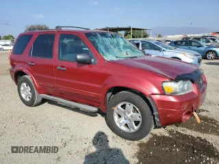 2007 Ford Escape XLT with VIN 1FMCU03147KB99005, listed as a Copart auction lot 76343974 with 142,759 mi miles and Salvage Title. Bid and sale history available at carsss.com. Image 4.